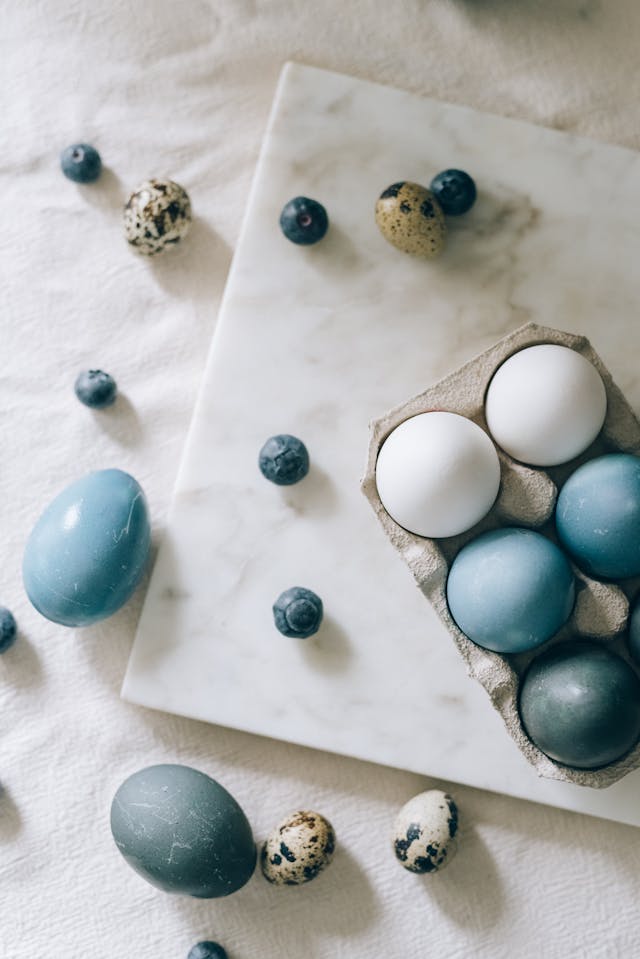 blue egg